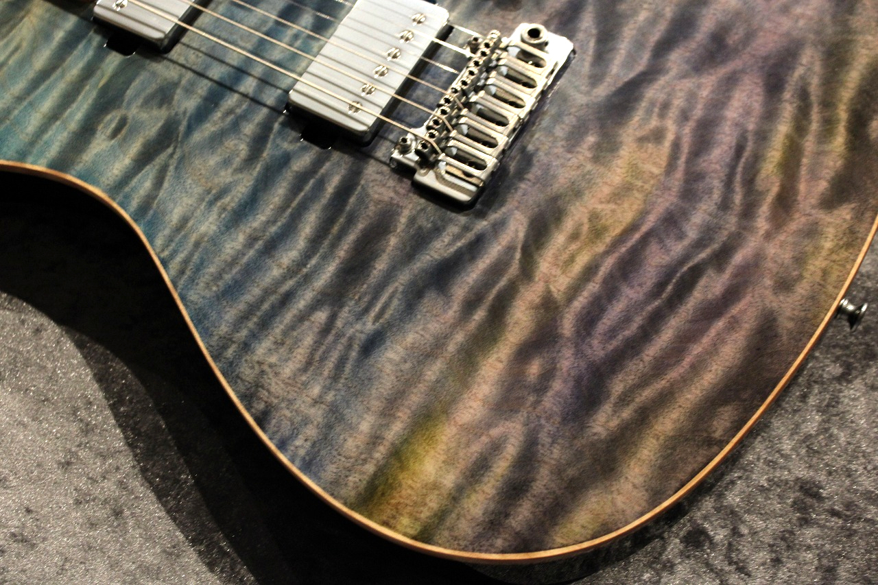 Sugi Custom Order DS496C 5A Quilt Maple/HM/Ash Sapphire #S240131