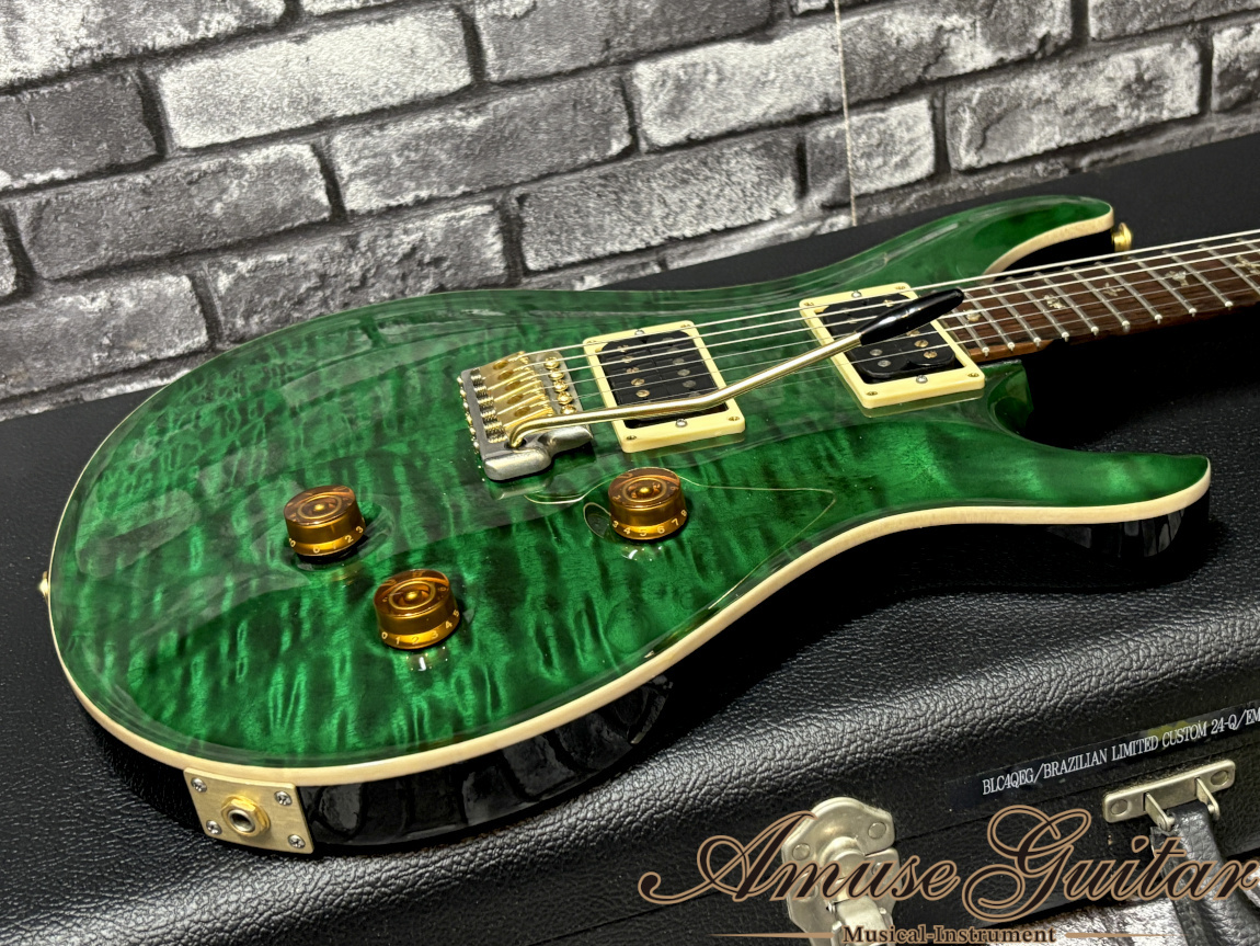 Paul Reed Smith(PRS) Custom24 Quilted 10Top # Emerald Green 2003年
