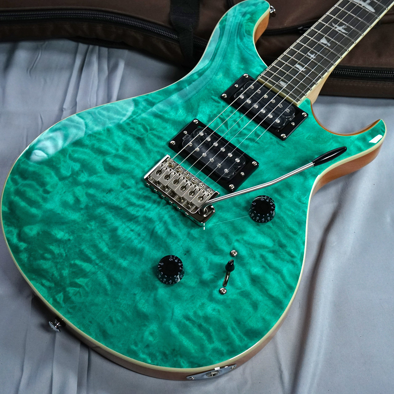 Paul Reed Smith(PRS) SE CUSTOM 24 Quilt Package TU Turquoise ...