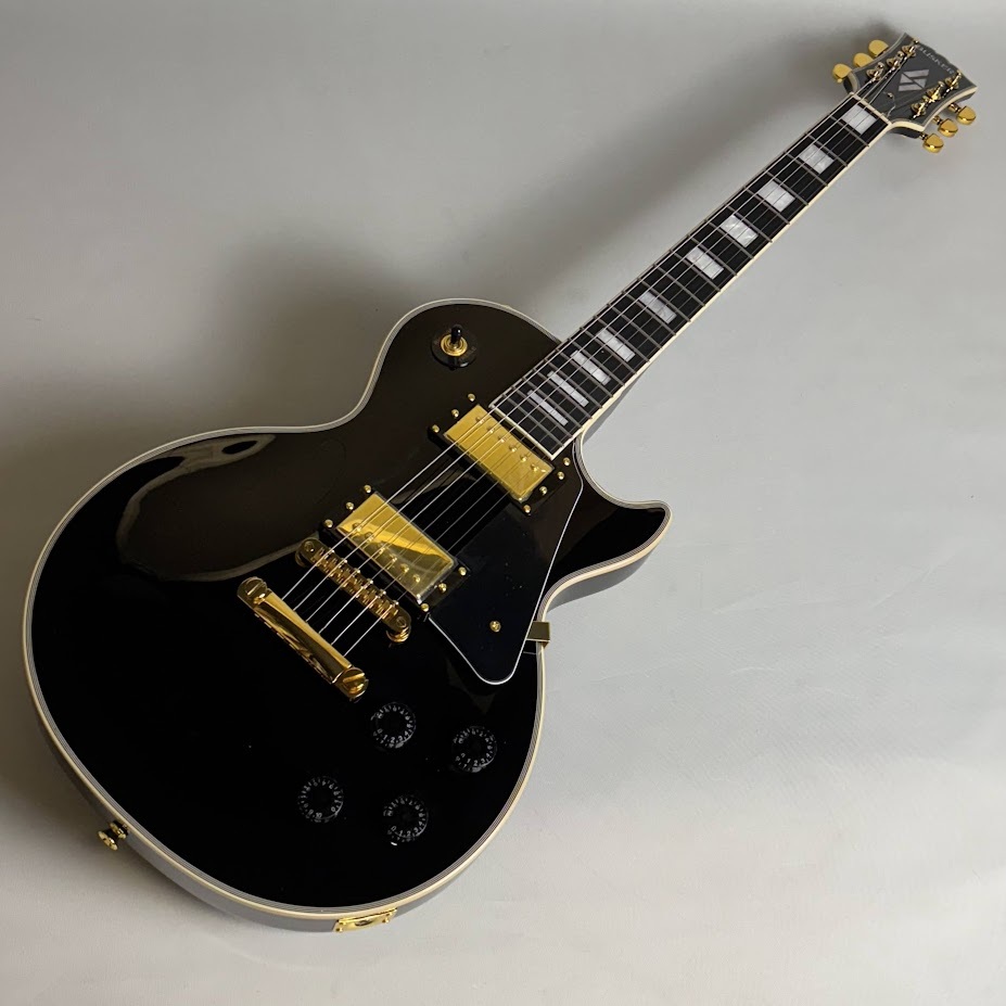BUSKER’S BLC-500 レスポールカスタムモデル(セットネック) BUSKER'S BLC-500 BLK レスポールカスタム ステンレスフレット