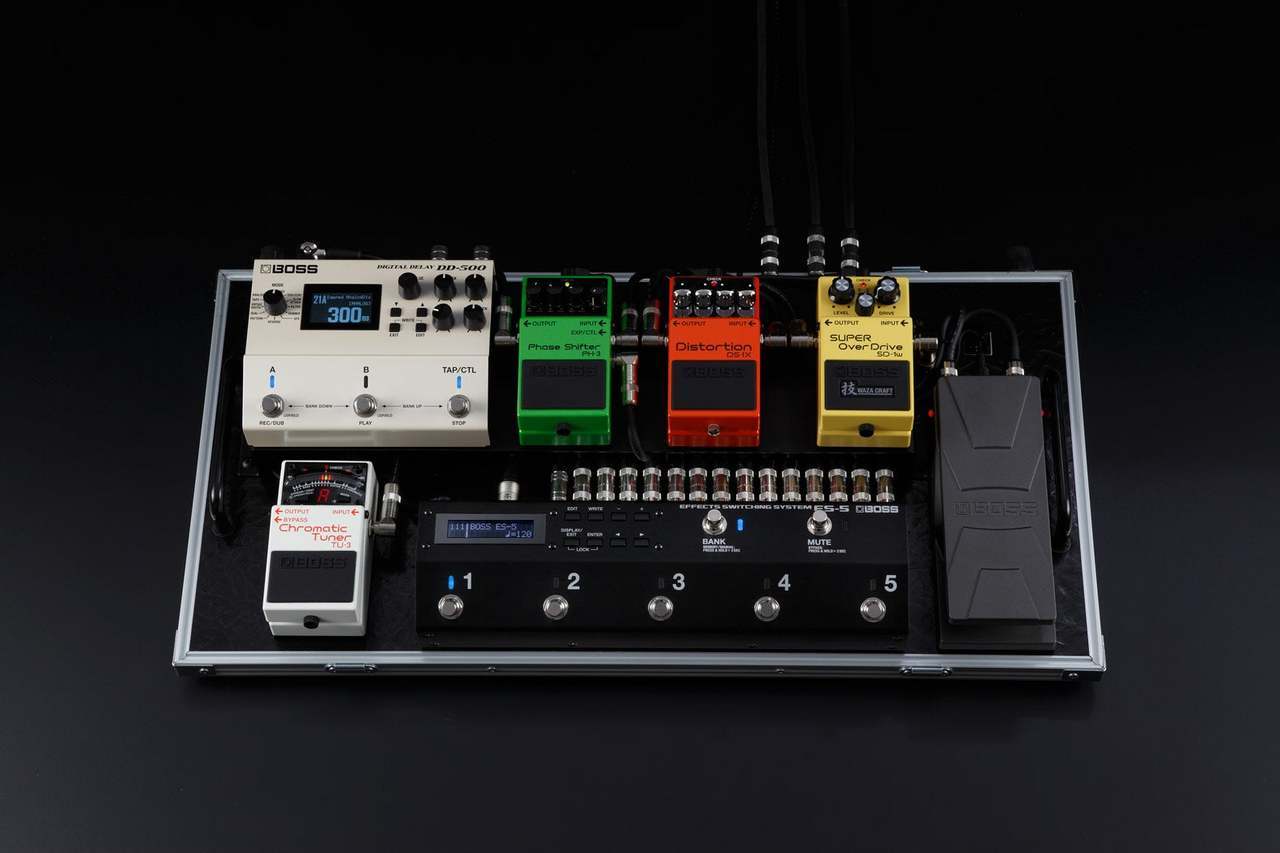 BOSS ES-5 Effects Switching System + EFXBP-01 スイッチャー