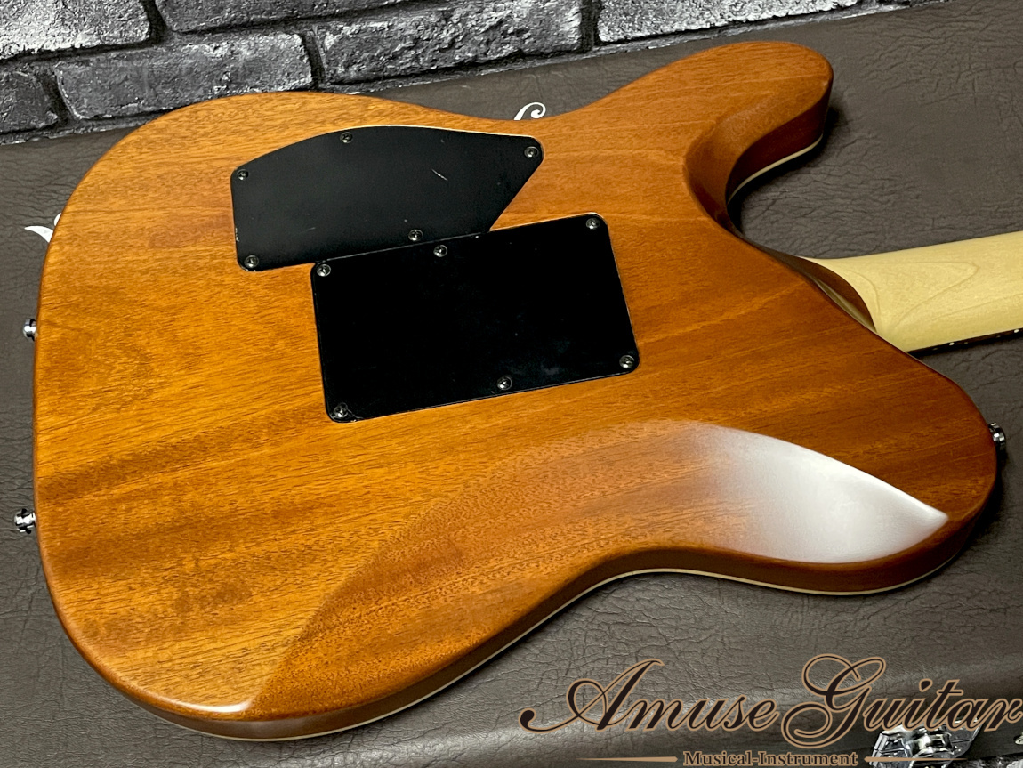 G-Life Guitars Cross Edge Quilt Top # Honney Sphene Half Mat