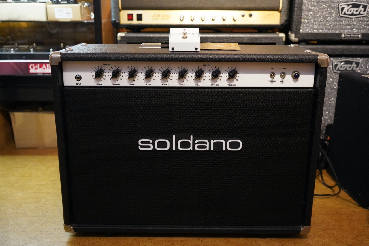 Soldano ROS-50 Reverb O Sonic 212 50W Original S-Mod.（中古