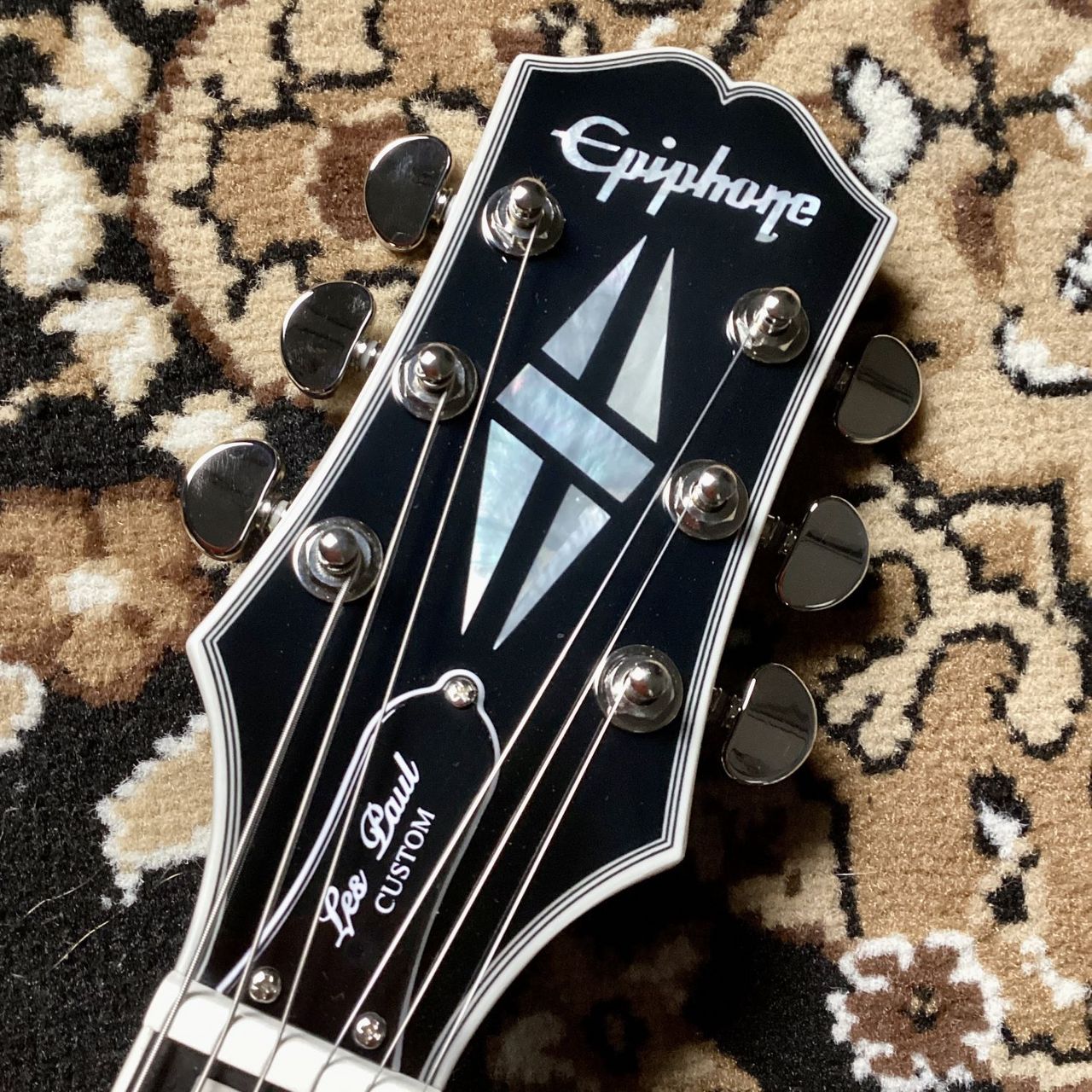 Epiphone Les Paul Custom Quilt Viper Blue（新品/送料無料）【楽器