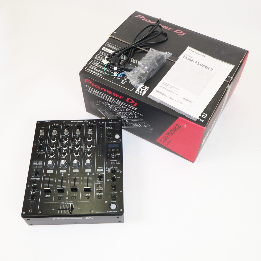 美品 Pioneer DJ DJM-750mk2 ミキサー パイオニア 箱あり 美品 DJM-750MK2 Pioneer DJ パイオニア 美品 Pioneer DJ DJM-750mk2