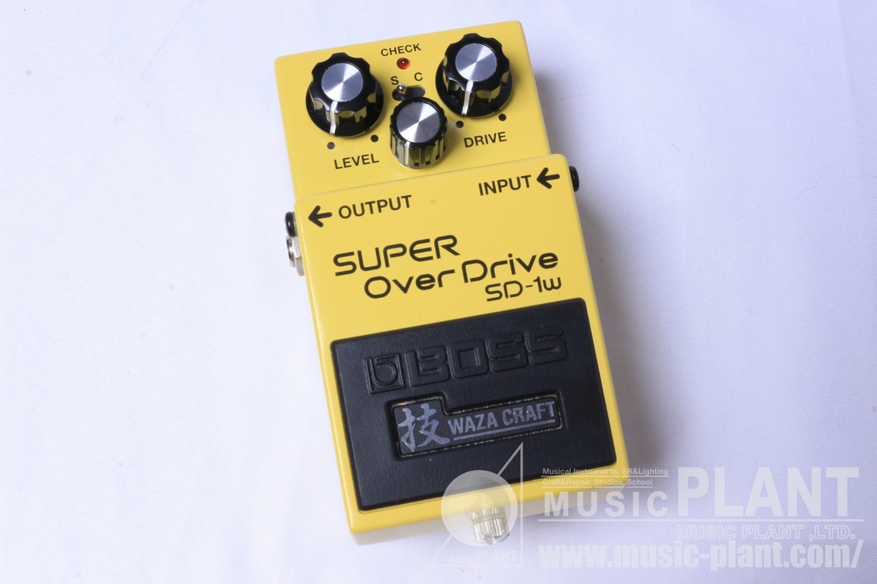 日本製】BOSS SD-1W Super Overdrive 美品中古 BOSS SD-1W SUPER
