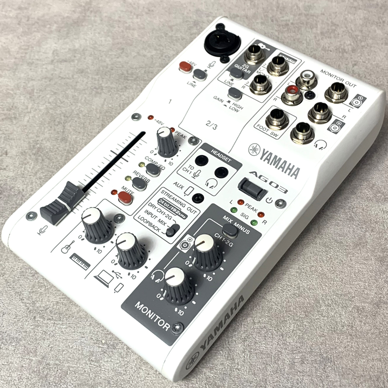 YAMAHA AGO3 MK2 白　箱付き YAMAHA AG03 MKII【加古川店】（中古/送料無料）【楽器検索デジマート】