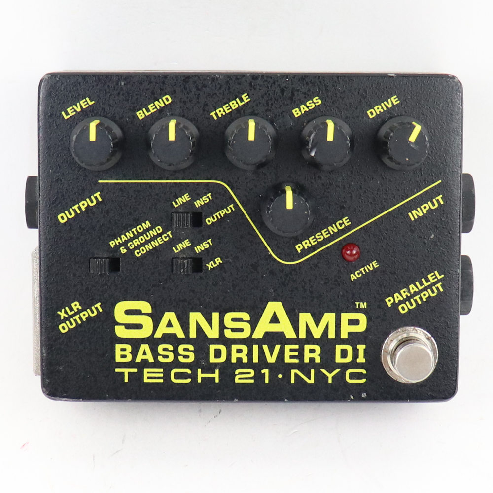 Tech 21 SansAmp Bass Driver DI 中古美品 TECH21 【中古】サンズアンプ ベースドライバーDI TECH21