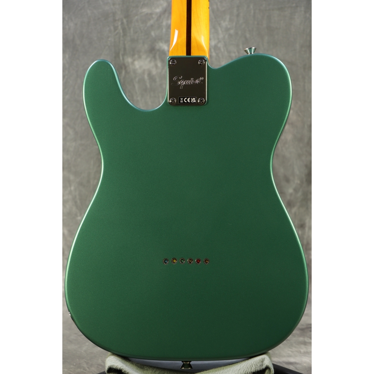 Squier by Fender FSR Classic Vibe 60s Telecaster Thinline Maple Fingerboard  Parchment Pickguard Sherwood Green スクワ（新品/送料無料）【楽器検索デジマート】