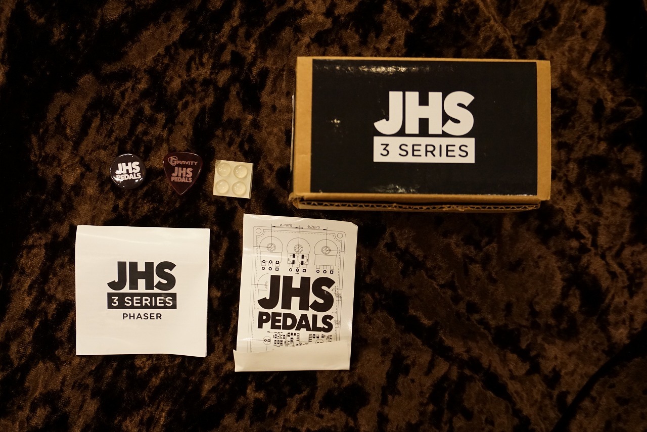 JHS Pedals 3 Series PHASER フェイザー 箱・保・取説付 JHS 3 Series Phaser Pedal | Sweetwater