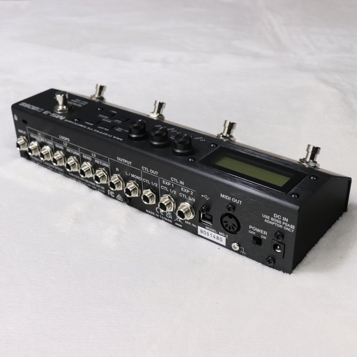 BOSS MS-3 MULTI EFFECTS SWITCHER美品 BOSS MS-3 Multi Effects Switcher(ボス マルチエフェクター
