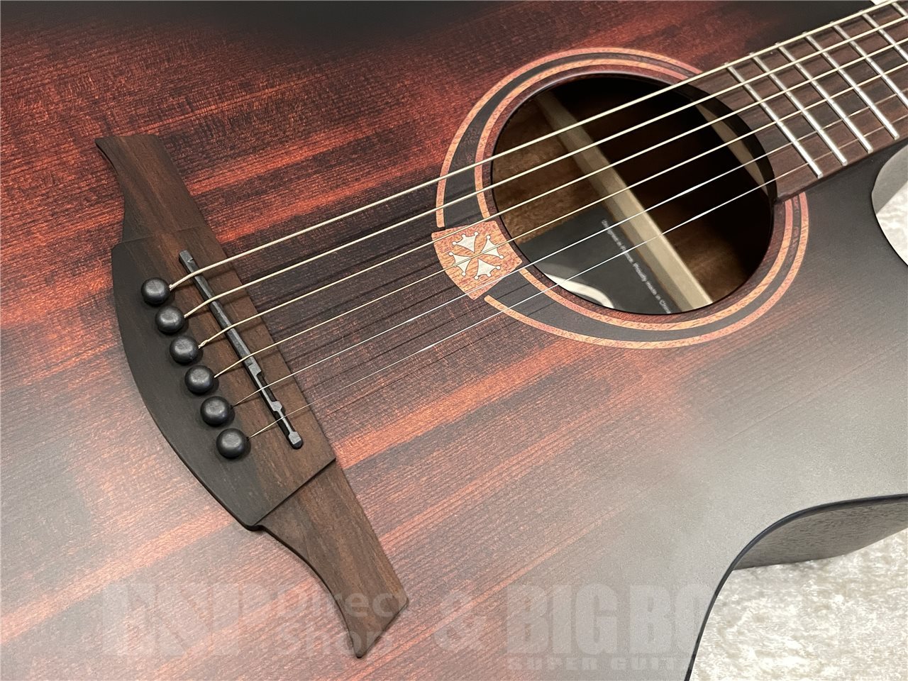 LAG Guitars T70ACE【BLACK & BROWN】（新品/送料無料）【楽器検索