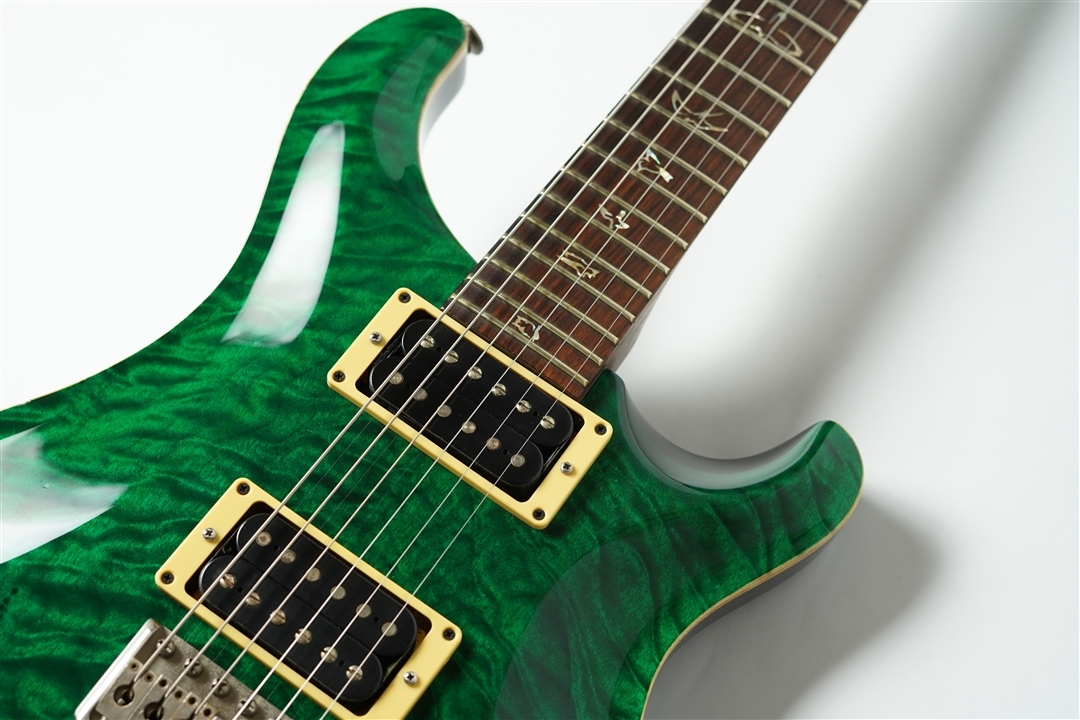 Paul Reed Smith(PRS) Custom24 10top Quilt Roseneck - Emerald