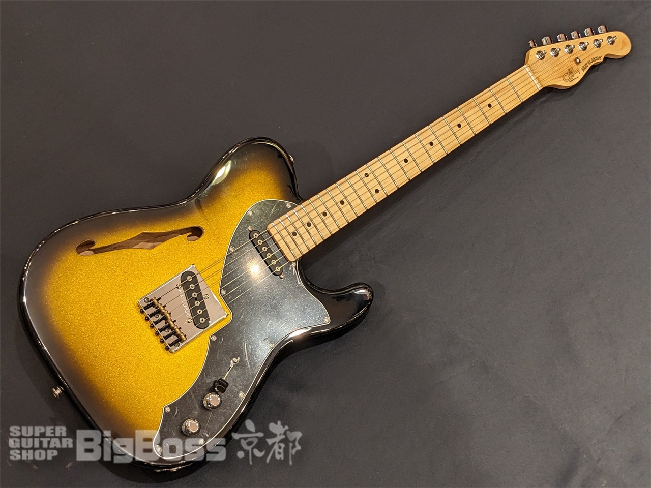 G&L USA Limited ASAT Classic Thinline / 2-Tone Goldburst