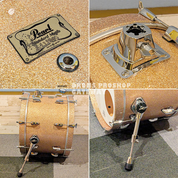 Pearl ドラム バラ売可能 Pearl US1450TS 14” スネアドラム チューブラグ パール