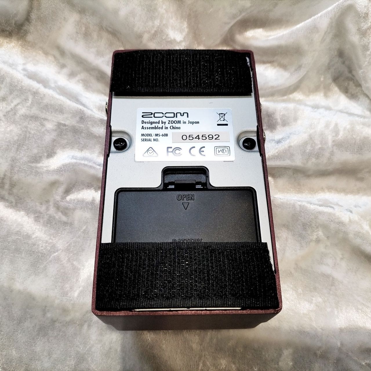 ZOOM MS-60B Ver.2.10 ベース用マルチエフェクター 【現物画像 ZOOM MS-60B Ver.2.10 ベース用マルチエフェクター 【現物画像