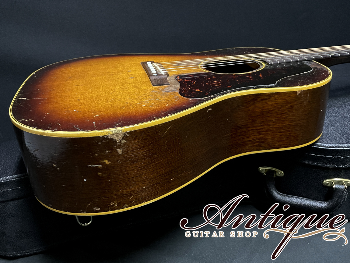 Gibson J-45 1955 Sunburst /Jacaranda FB /Long Pickguard /20F /Non-Scalloped  Bracing 