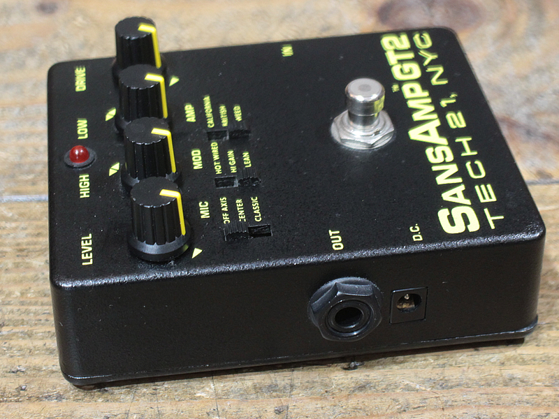 TECH21 SANS AMP GT2 アンプシミュレーター Amazon.com: Tech 21 SansAmp GT2 Tube Amp Emulator Pedal
