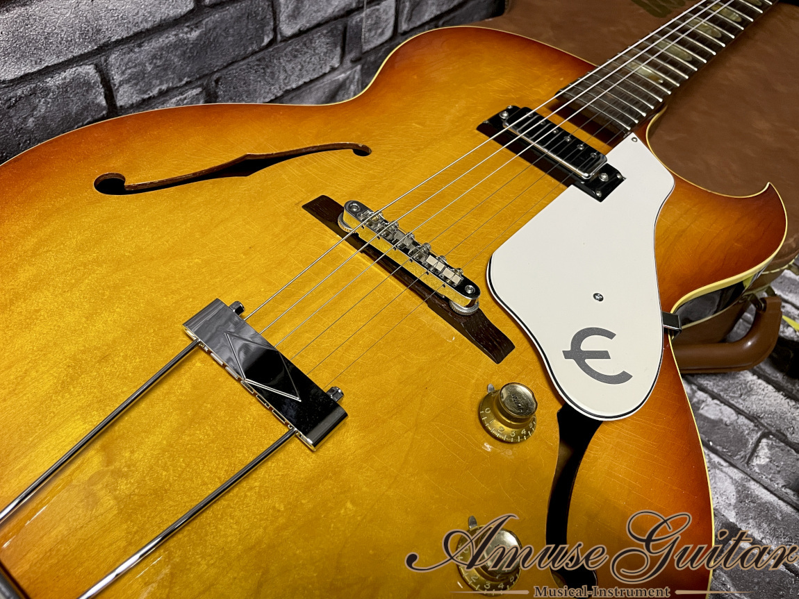 Epiphone E452T Sorrento # Sunburst 1966年製【Player's Condition】w/Gibson Hard  Case 2.33kg（ビンテージ）【楽器検索デジマート】