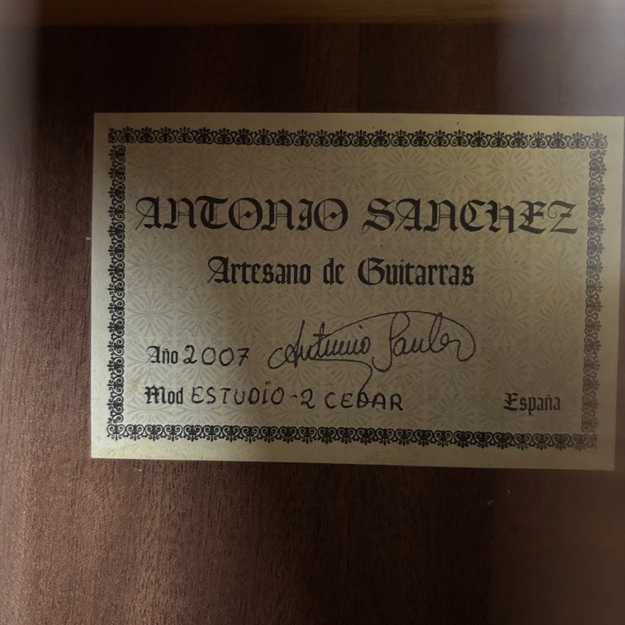 Antonio Sanchez ESTUDIO2（中古/送料無料）【楽器検索デジマート】