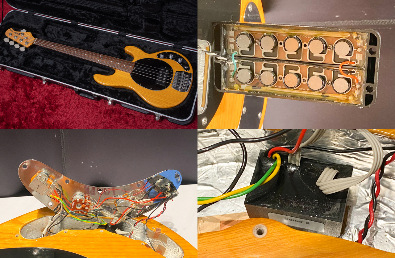 MUSIC MAN Classic Stingray5 NAT 4.495kg #B056921【GIB横浜】（中古