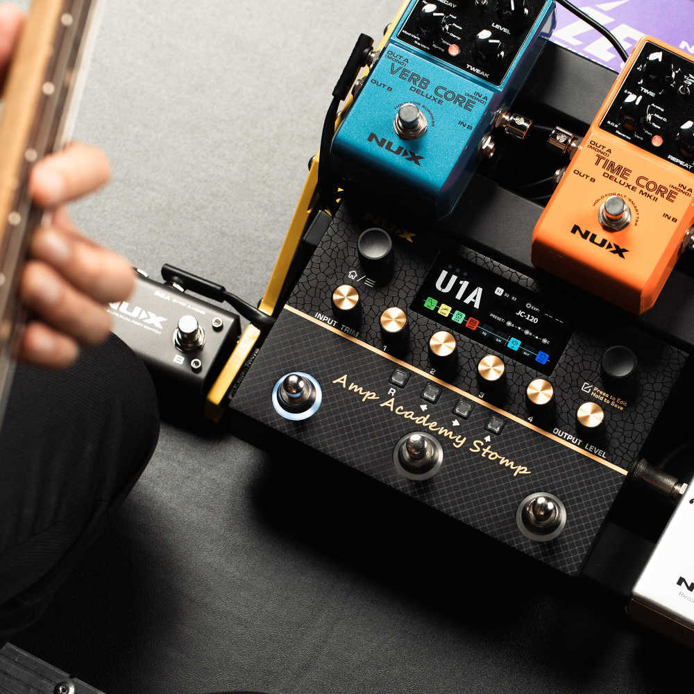 nux NUX ニューエックス Amp Academy Stomp アンプモデラー マルチ