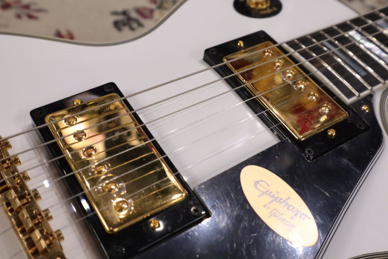Epiphone 【Inspired by Gibson Custom】Les Paul Custom Alpine White