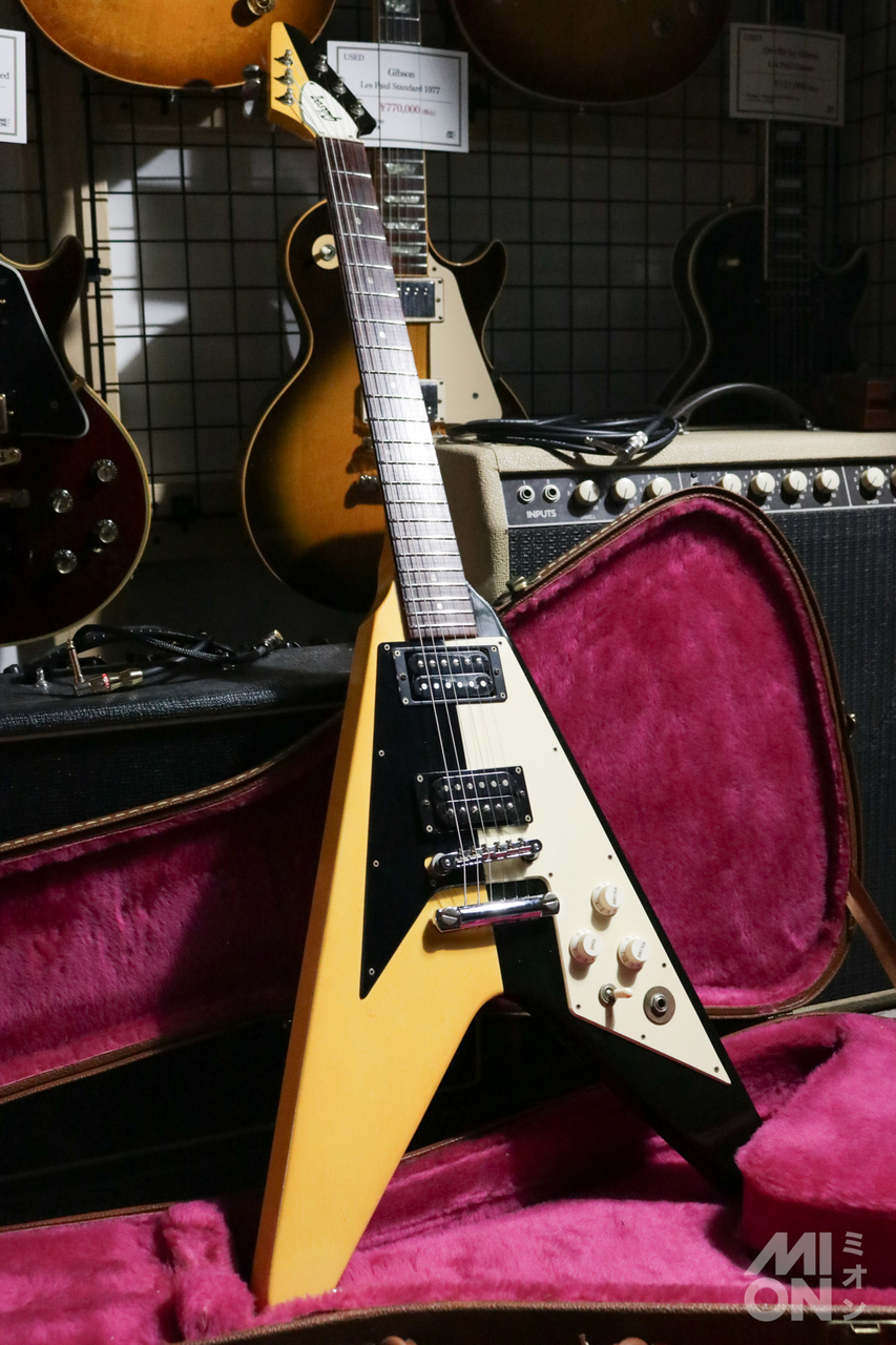 マイケルシェンカー フライングV エレキギター 専用レザーケース DEENGUITARS マイケルシェンカーモデルフライングV 専用ケース付