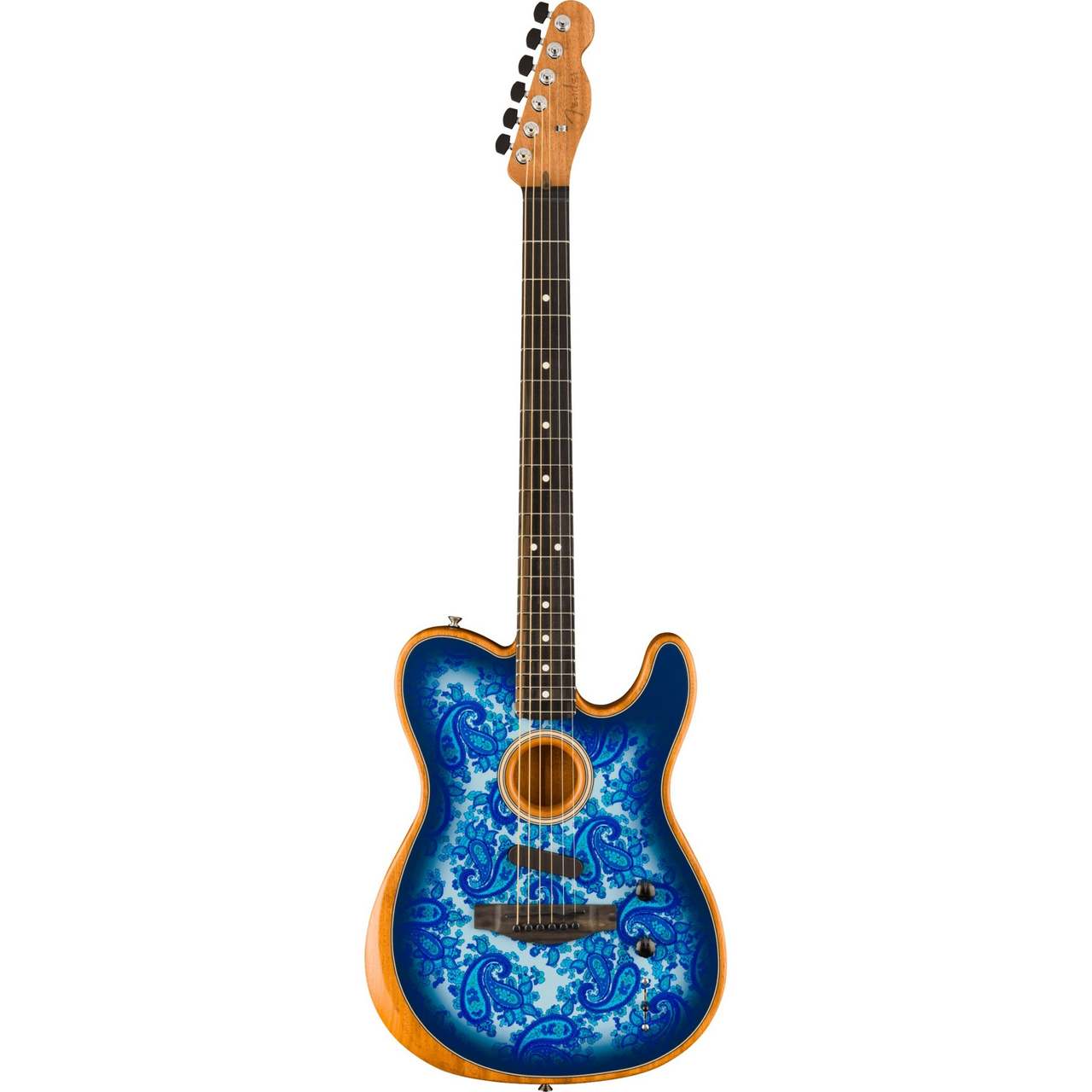 Fender FSR American Acoustasonic Telecaster Streaked Ebony