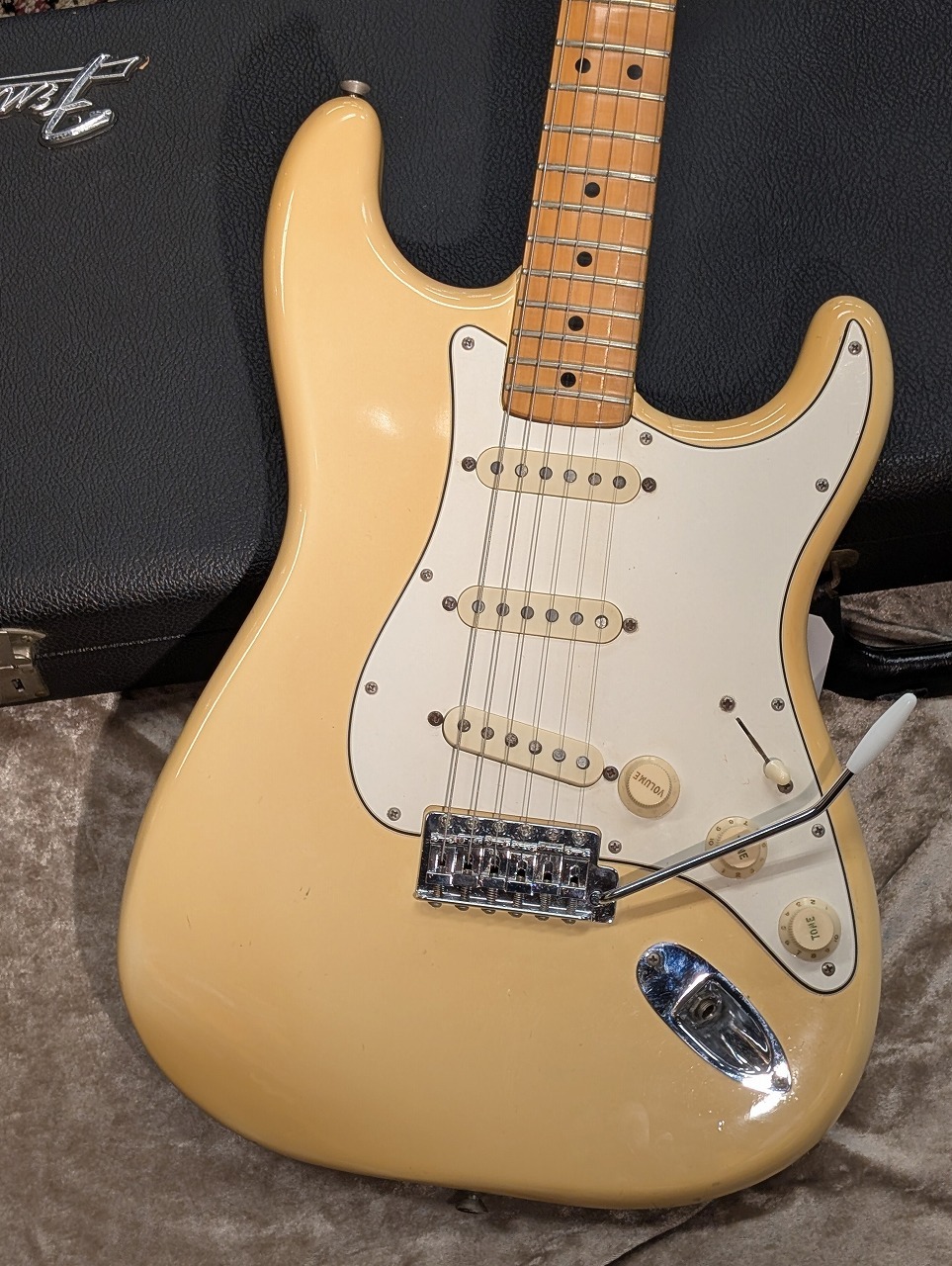 Fender 1973~74 Stratocaster 1pc Maple Neck / Olympic White【3.58kg