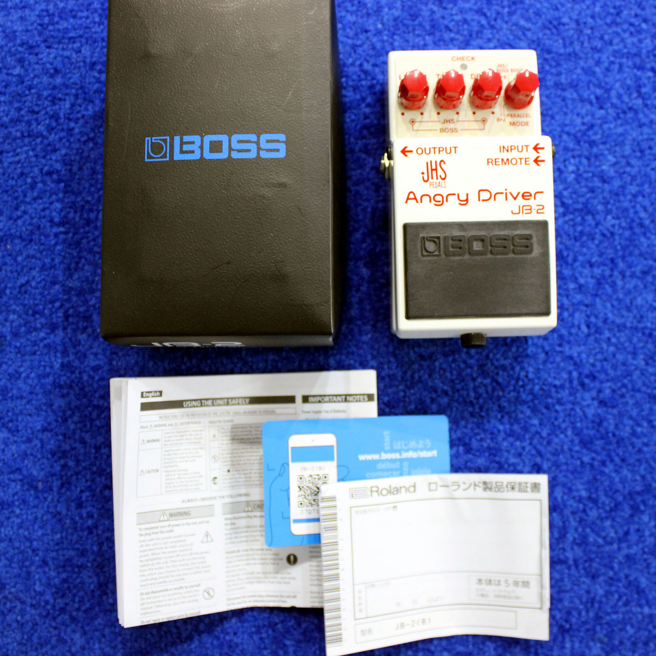 BOSS BOSS×JHS Pedals コラボモデル JB-2 Angry Driver ボス