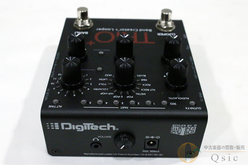 DigiTech TRIO+ Band Creator + Looper 取説付 DigiTech TRIO+ Band Creator + Looper 取説付（Digitech Trio