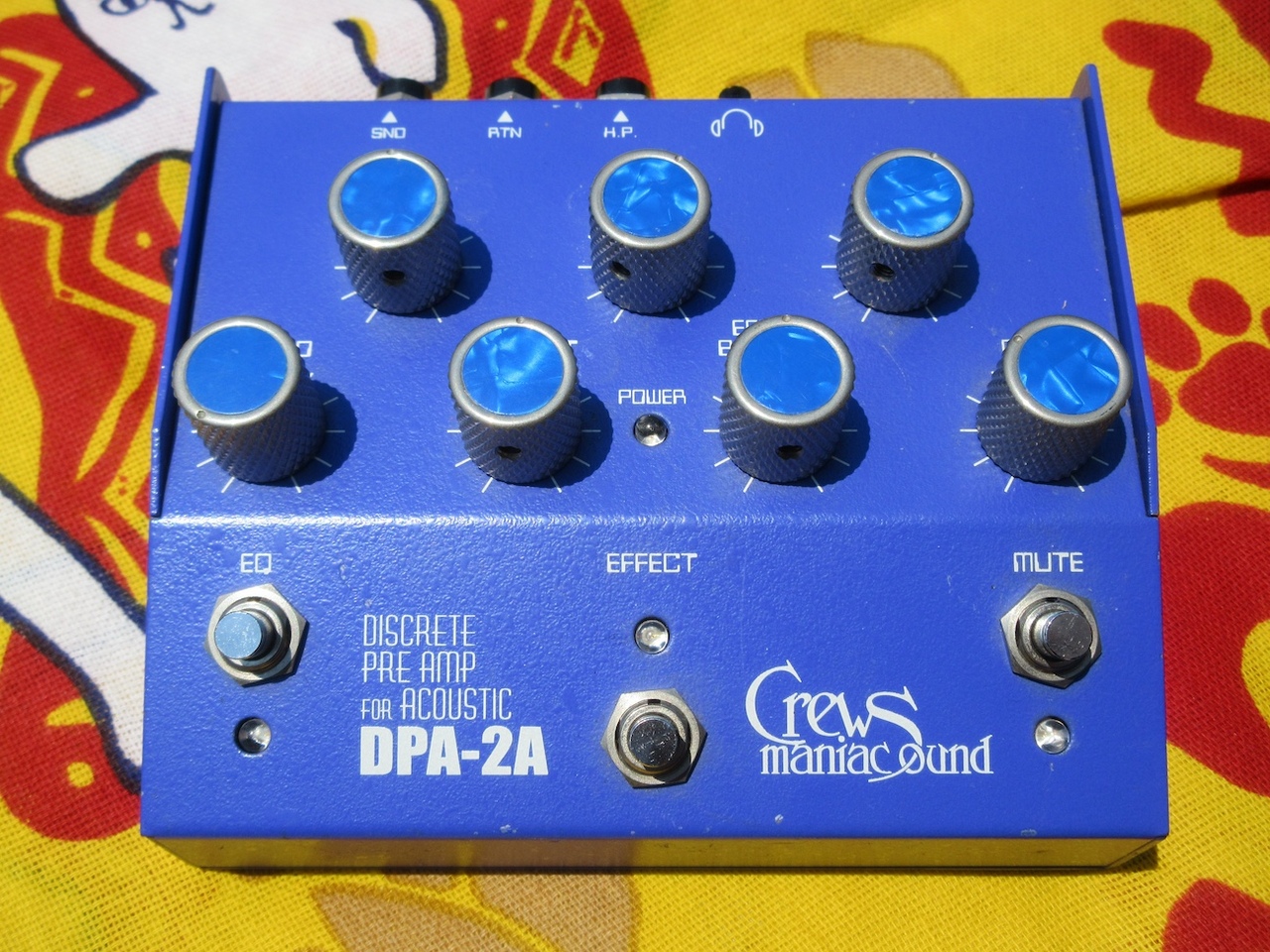 名機✨Crews Maniac Sound DPA-2A エレアコ用プリアンプ 名機✨Crews Maniac Sound DPA-2A エレアコ用プリアンプ - メルカリ