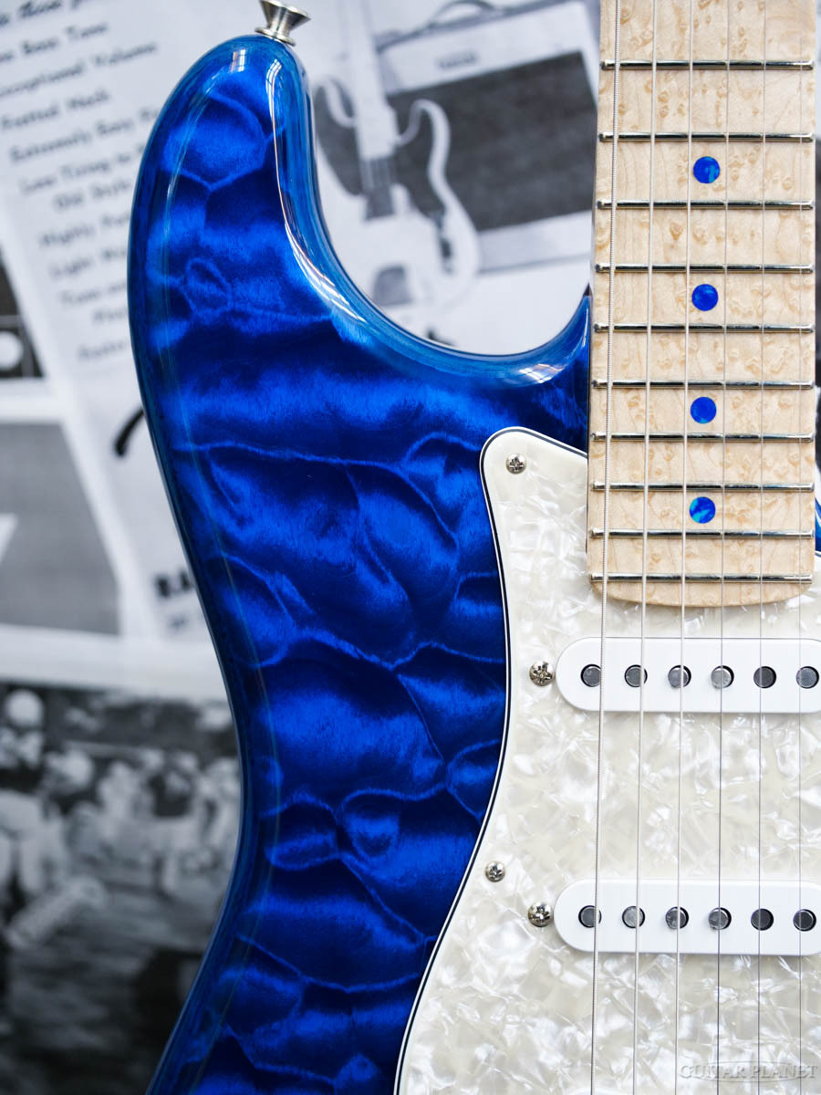 Fender Custom Shop MBS Custom Lapis Lazuli Stratocaster N.O.S. -Deep  Sapphire Blue Transparent- by Ron Thorn（新品）【楽器検索デジマート】