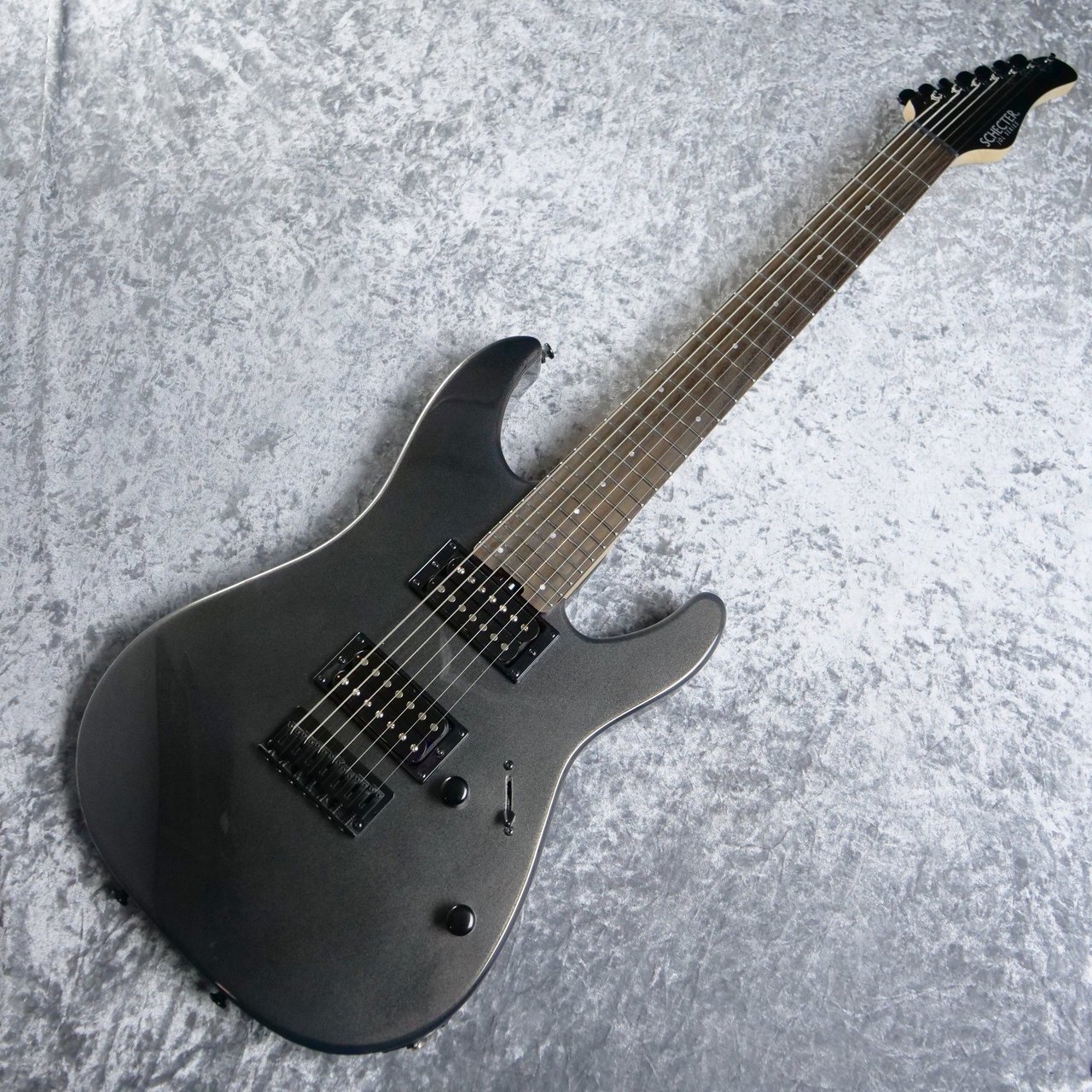 SCHECTER OL-NV-7-2H-FXD/BKM/R -Black Metallic-（新品）【楽器検索