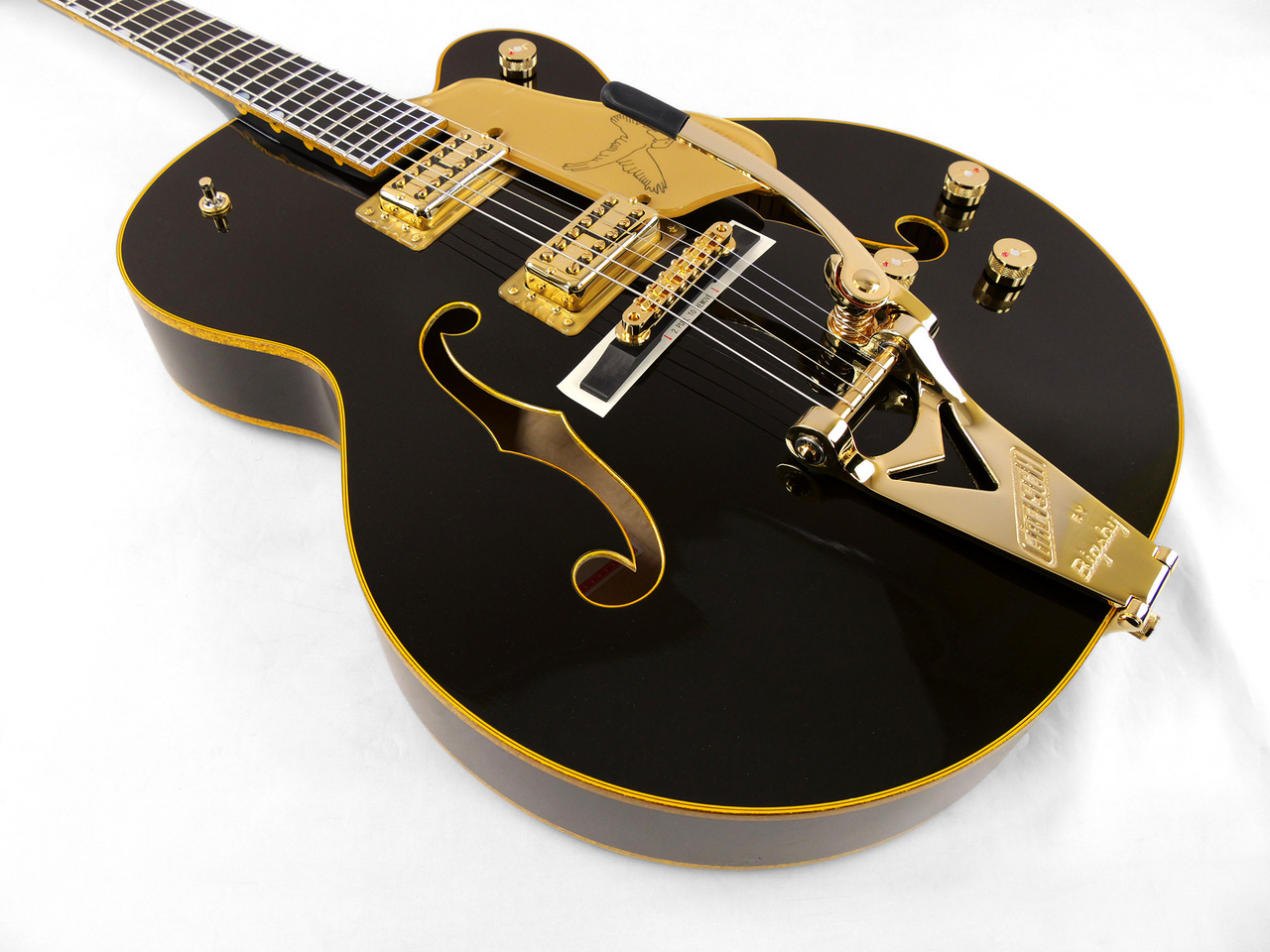 Gretsch Falcon Hollow Body with String-Thru Bigsby and Gold