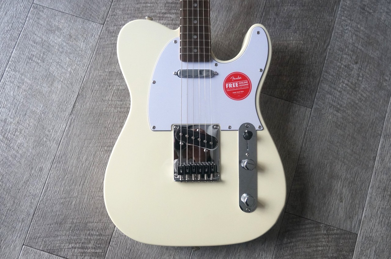 Squier by Fender Affinity Series Telecaster Olympic White（新品