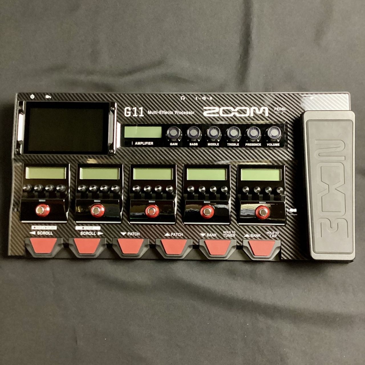 ZOOM G11 エレキギター用 マルチエフェクター【展示B級特別価格