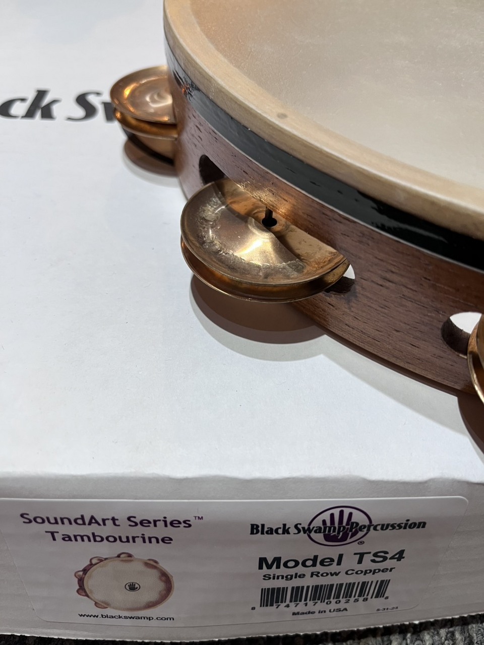 BLACK SWAMP ブラックスワンプ TD1 シングル・ジングルタンバリン