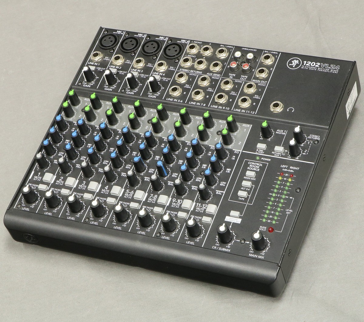 配信機器・PA機器・レコーディング機器 MACKIE 1202VLZ4 Mackie 1202VLZ4 12-Channel Compact Mixer - Translation Equipment