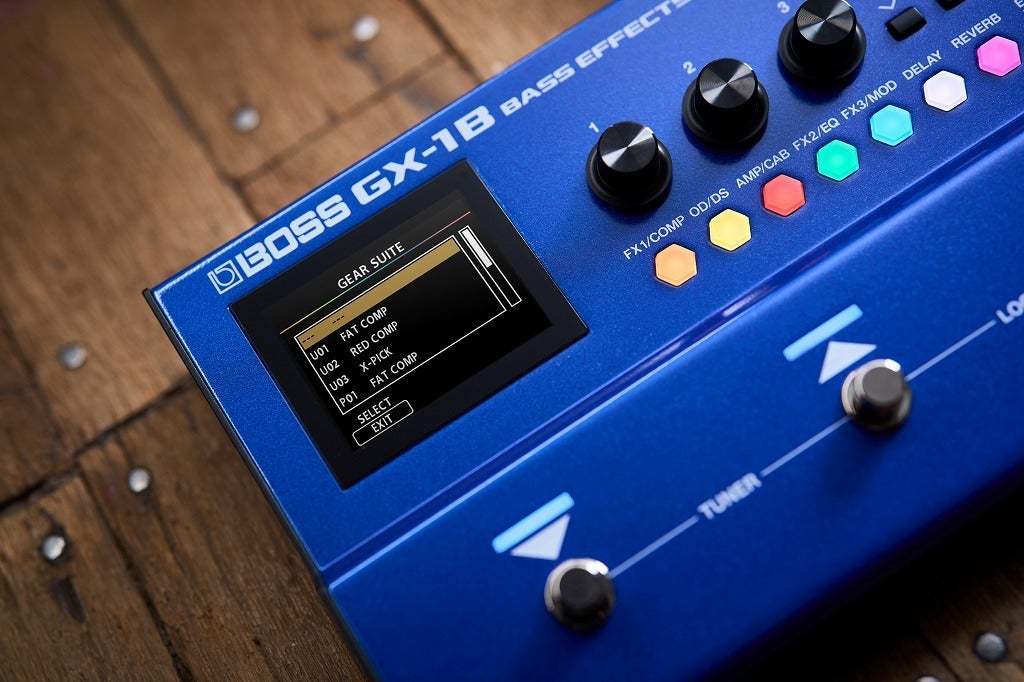 BOSS GX-1B Bass Effects Processor ベース用エフェクター ベース用