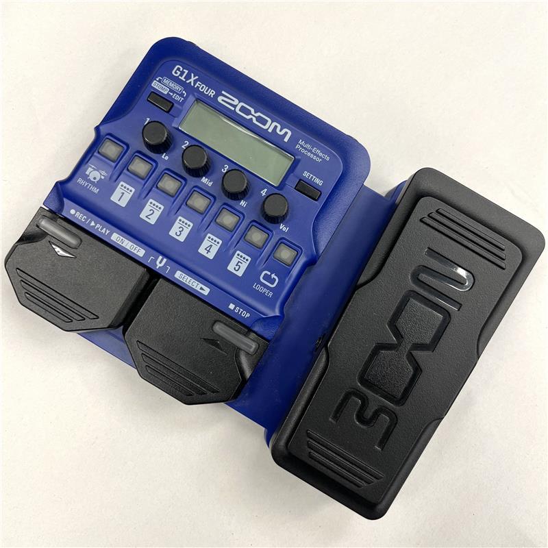 zoom G1X FOUR 中古 美品 ZOOM USED 中古 G1X FOUR Royal Blue（中古）【楽器検索デジマート】