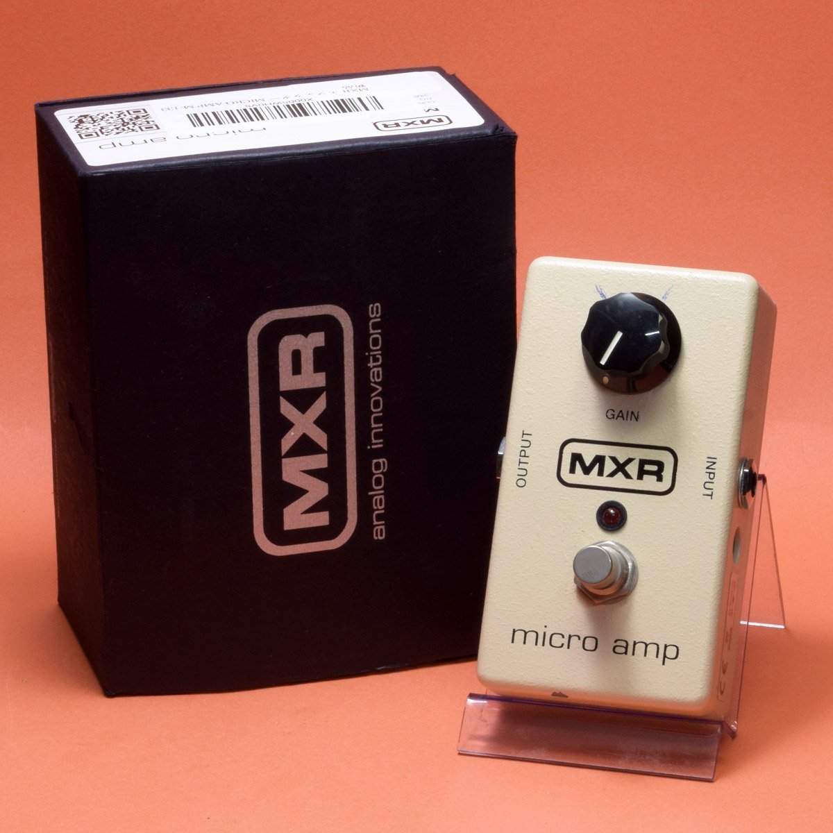 MXR micro amp ギターエフェクター　箱あり MXR micro amp 箱付き MXR micro amp ギターエフェクター 箱あり MXR