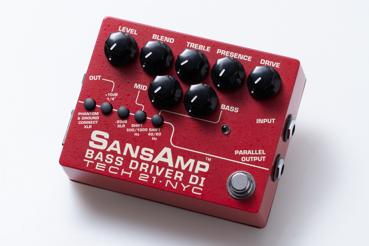 TECH21 SANSAMP BASS DRIVER DI V2 Vermilion【GIB横浜】（中古/送料