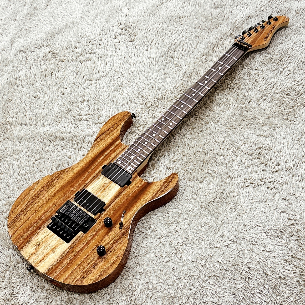 その他 Smoker Black Monkey Black Smoker FUTURA-S FL / Monkey Pod Top【ロック式トレモロ