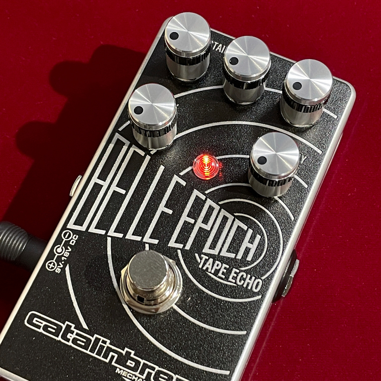 catalinbread Belle Epoch Black and Silver 【Echoplex EP-3を再現 