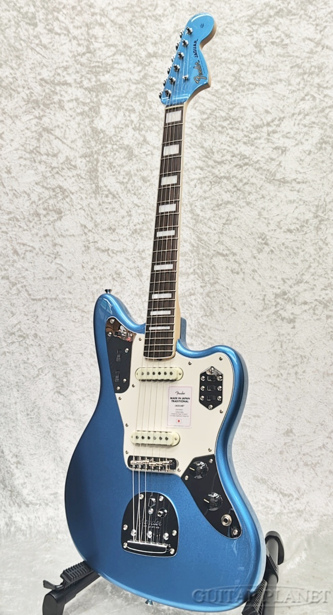 洋楽 j Fender Made in Japan Traditional Late 60s Jaguar MCH -Lake Placid