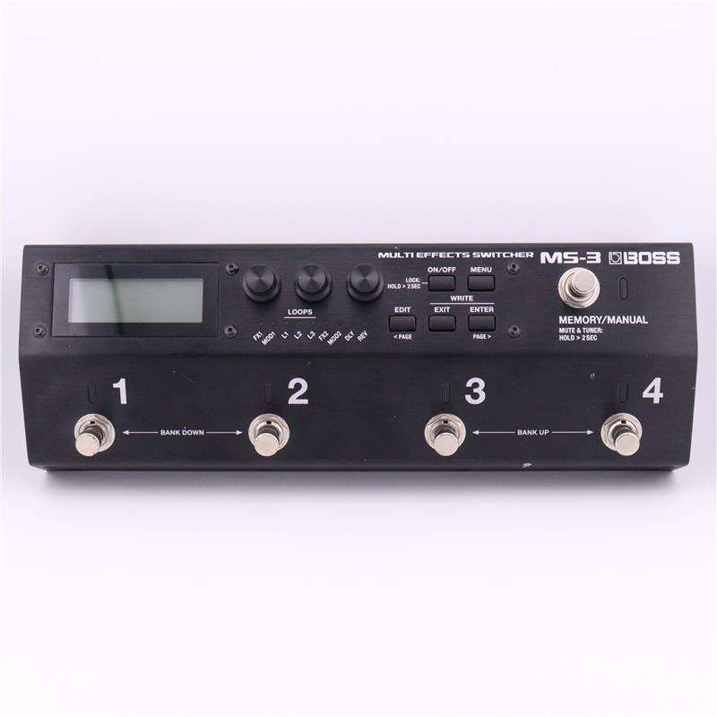 MS-3 MULTI EFFECTS SWITLHER 美品中古 BOSS USED 中古 MS-3 Multi Effects Switcher（中古）【楽器検索