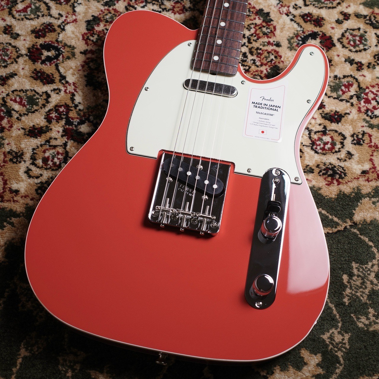 Fender テレキャスター　エレキギター 赤 Fender Japan TL-STD CAR 税込販売価格 ￥54,800- 中古 ビギナー