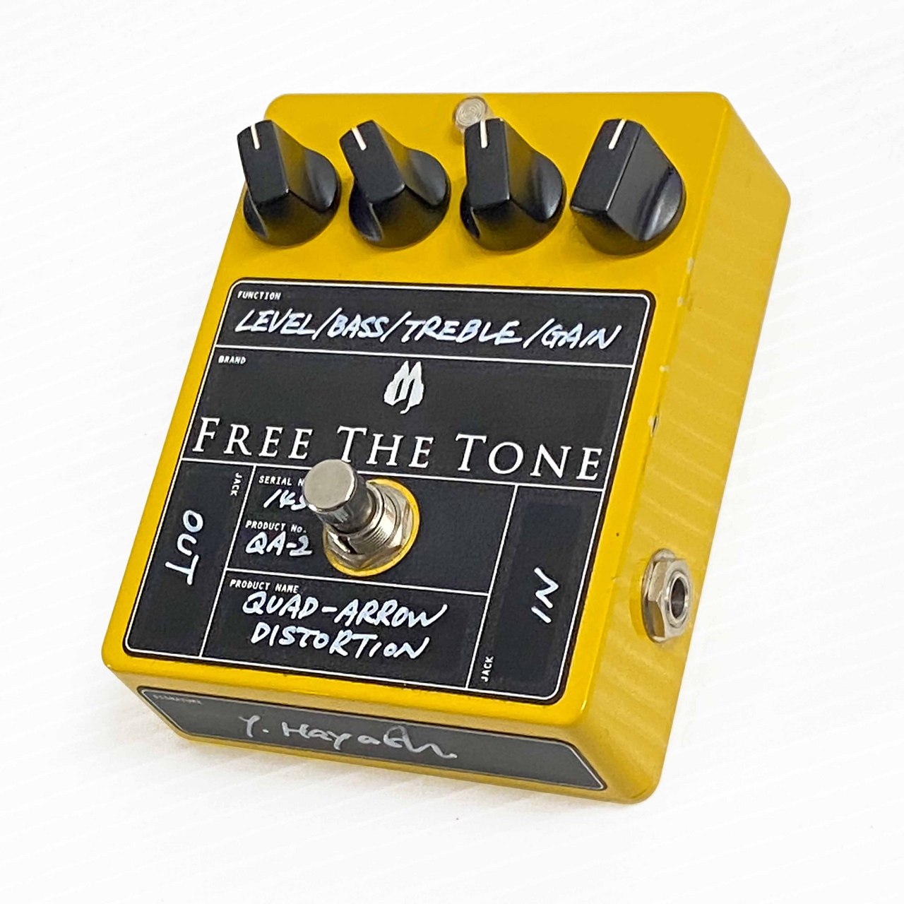 ギター FREE THE TONE QA-2 QUAD ARROW DISTORTION Free The Tone QUAD ARROW QA-2（中古）【楽器検索デジマート】